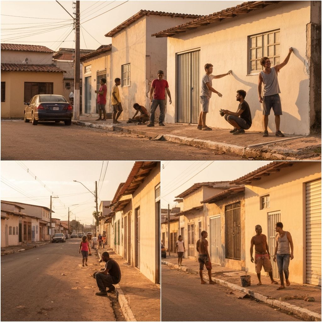 Comunidade sendo transformada pela APC